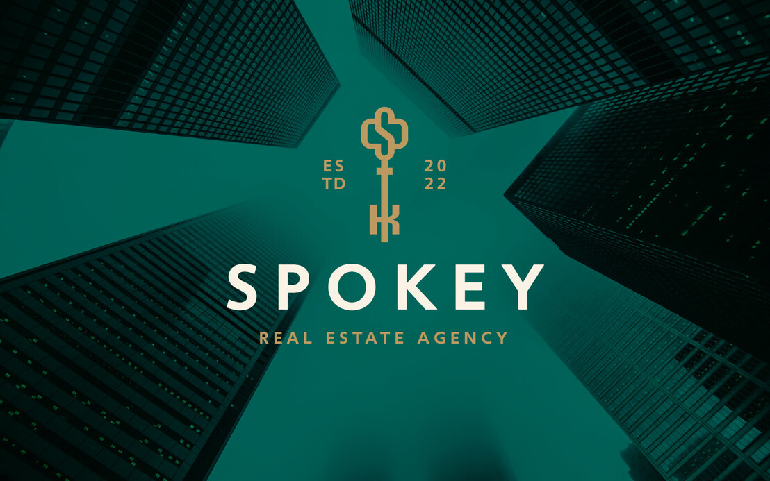 #Логотип_SPOKEY #корпоративная_идентификация #SPOKEY_real_estate
