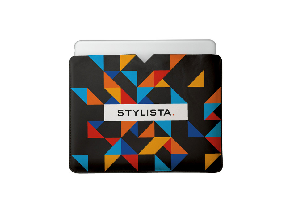 Stylista #Чехол для ноутбука чёрный #молодежная_мода