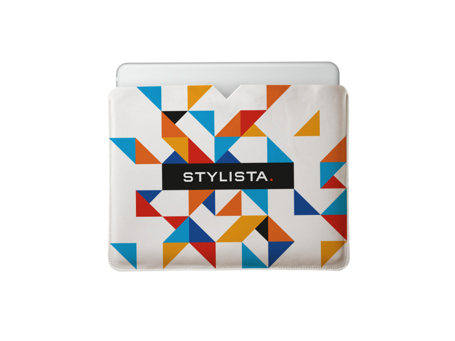 Stylista #Чехол для ноутбука белый